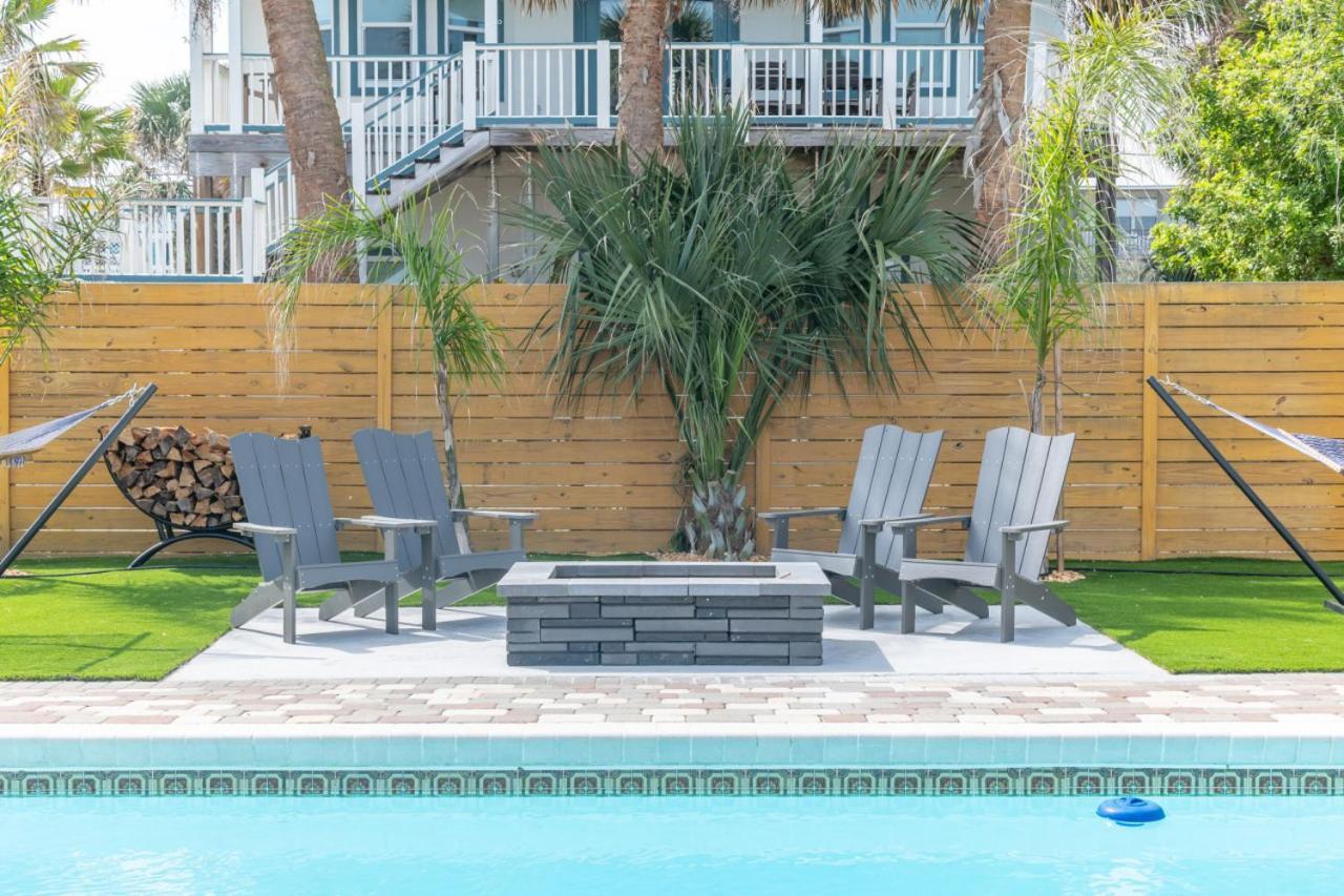 Atlantic View Heated Pool Firepit * St. Augustine